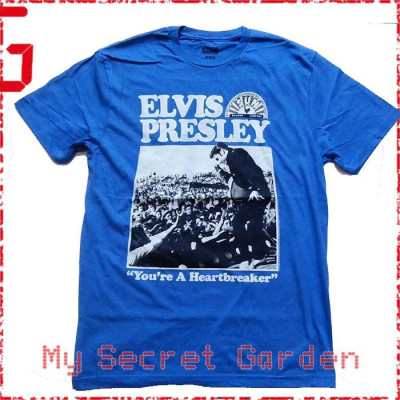 Elvis Presley - Heartbreaker Official T Shirt ( Men M) ***READY TO SHIP from Hong Kong***